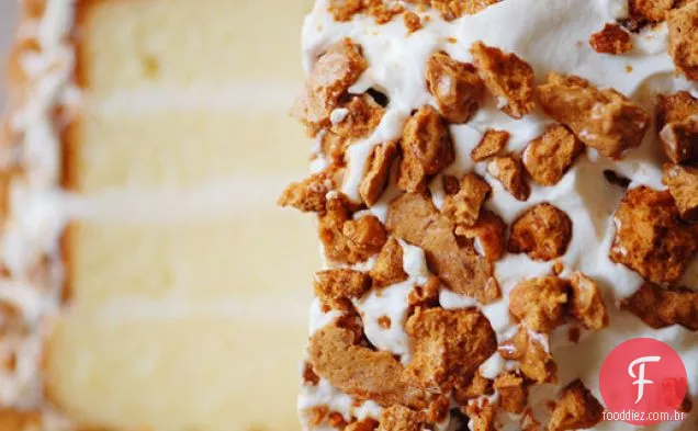 Torta Quebradiça De Café-Amêndoa