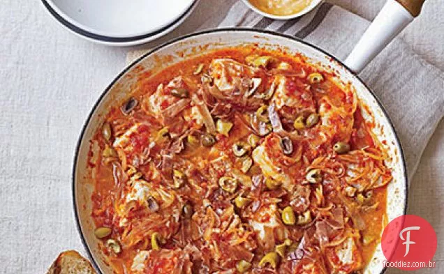 Cenouras assadas e erva-doce com tomate e Pesto De Azeitona