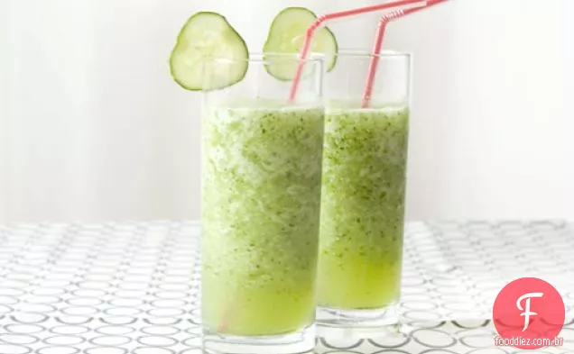 Pepino e manjericão Lama