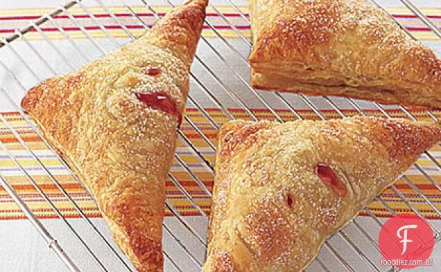 Tortas De Mão De Nectarina-Framboesa