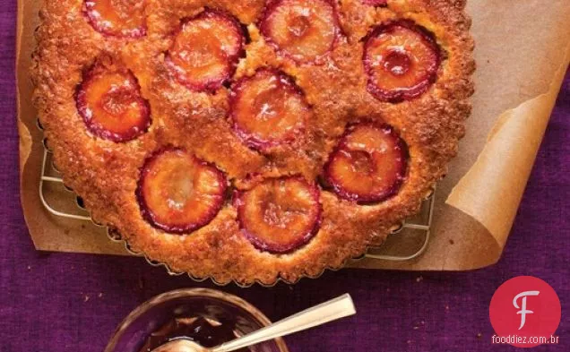 Ameixa Linda Amêndoa Torta