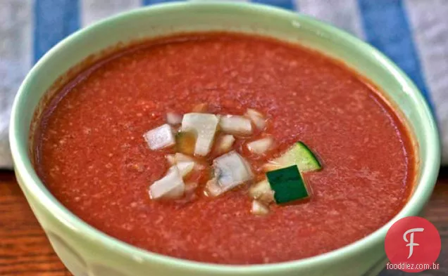 Jantar Esta Noite: Melancia Gaspacho