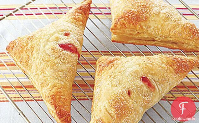 Tortas De Mão De Nectarina-Framboesa