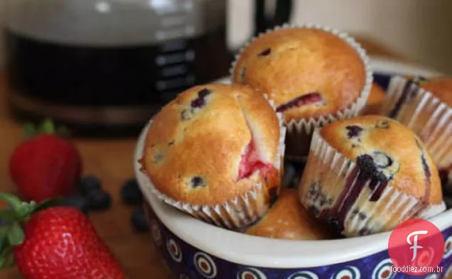 Terça-Feira Sem Glúten: Muffins De Baga