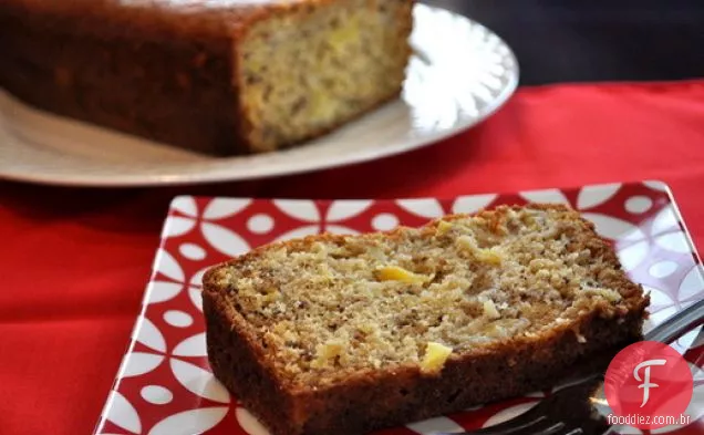 Pão De Abacaxi De Banana Vermelha