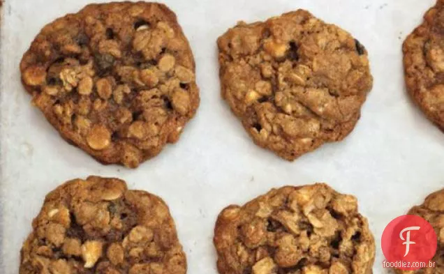 Terça-Feira Sem Glúten: Biscoitos De Aveia De Mirtilo Com Chocolate Branco
