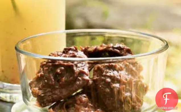 Chocolate Chewy-Macaroons De Coco