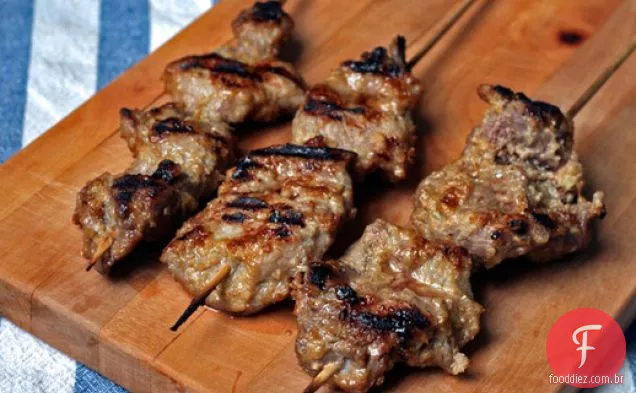Lemongrass Pork Satays