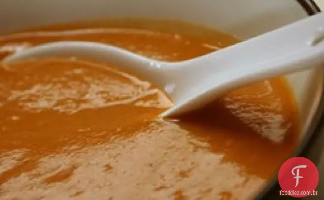 Nabo Cremoso Com Sopa De Páprica