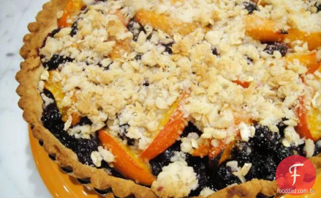 Torta Crocante De Mirtilo