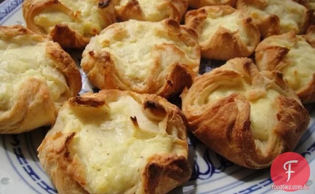 Cozinhar o livro: queijo de cabra Danishes