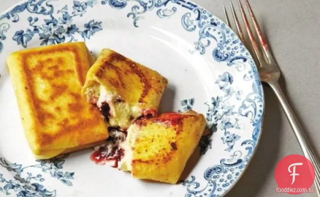 Cozinhar o livro: queijo de cabra Blintzes