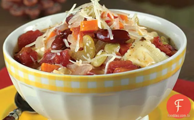 3-Feijão Ravioli Minestrone