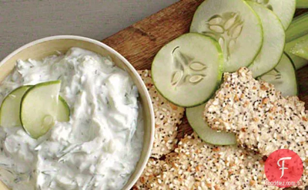 Molho de pepino e endro