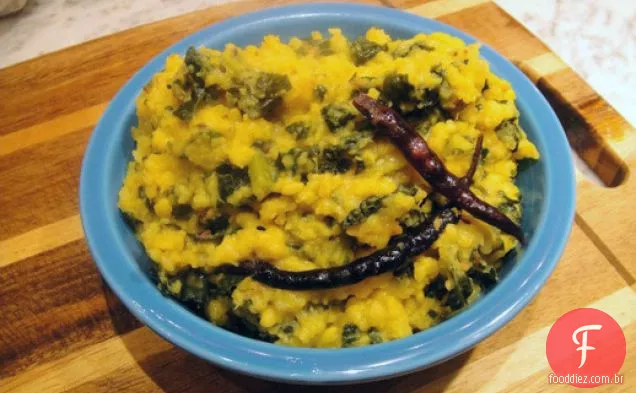 Moong Dal assado com mostarda