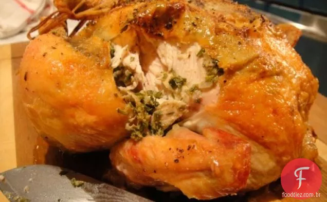 Cozinhar o livro: Frango Assado em Porchettata