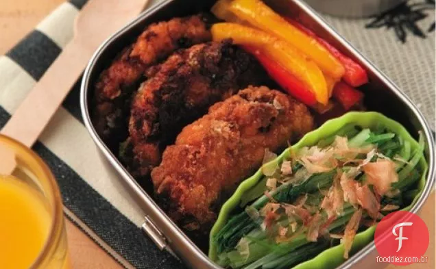 Cozinhar o livro: Miso Tofu Nuggets com Edamame