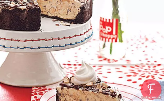 Torta De Sorvete De Leite Maltado