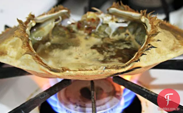 Stovetop Crab Innards