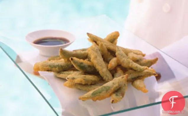 Sugar Snap Pea Tempura