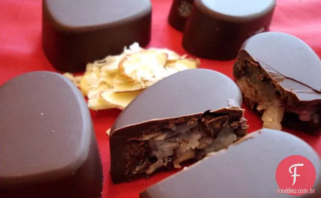 Almond Joy Hearts