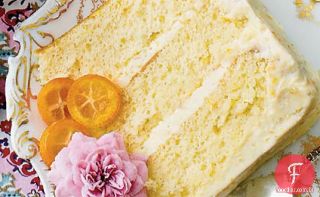 Cobertura De Creme De Manteiga Limão-Laranja