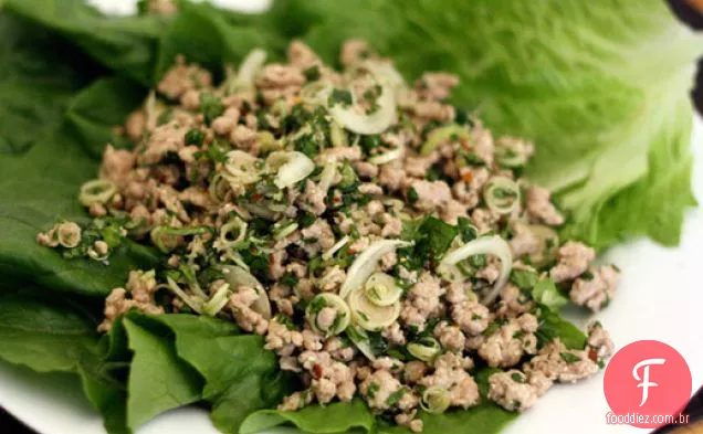 Jantar Esta Noite: Ground Turkey Laap