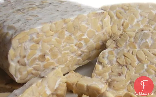 Ervilha de olhos pretos e Beanballs Tempeh