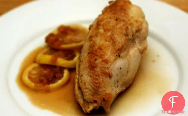 Jantar esta noite: frango com limão