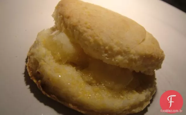 Cozinhe o livro: biscoitos de Fubá com manteiga de mel