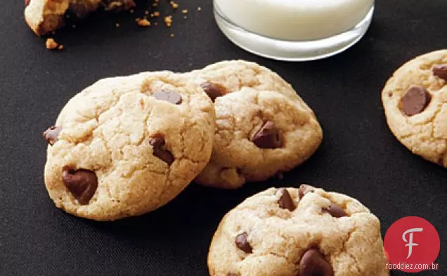 Biscoitos De Chocolate Com Manteiga Dourada