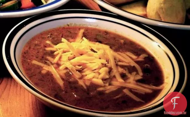 Saudável E Delicioso: Sopa De Feijão Preto