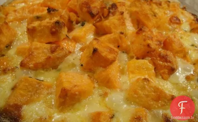 Cozinhe o livro: Batata-Doce Gratinada