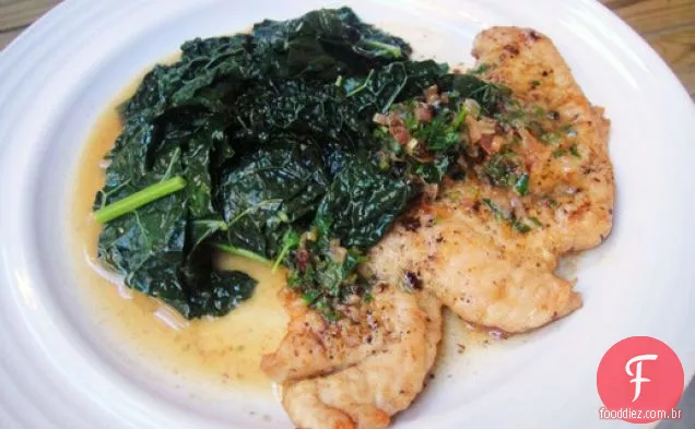 Cozinhar o livro: Turquia Piccata