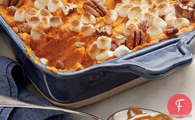 Pecans de açúcar e especiarias