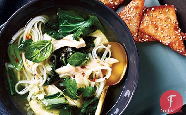 Sopa De Galinha Tailandesa
