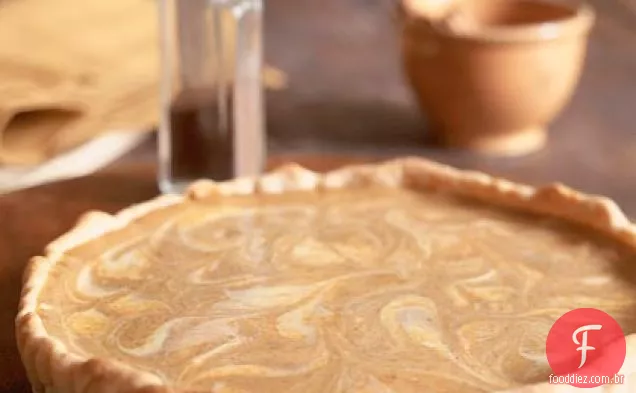 Torta De Cheesecake De Abóbora-Redemoinho
