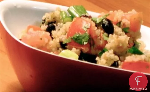 Feijão preto e tomate Quinoa