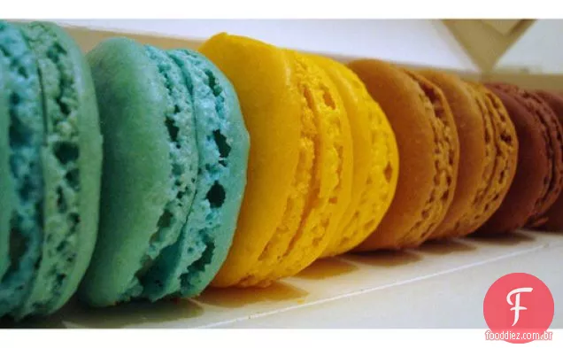 Cozinhar o livro: pistache Macarons