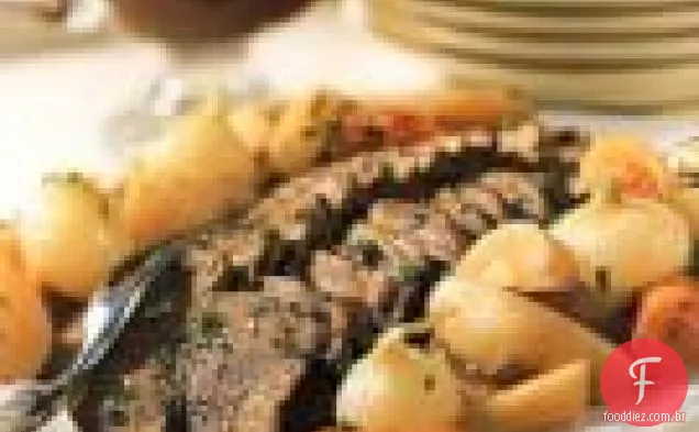 Olho Redondo Com Legumes