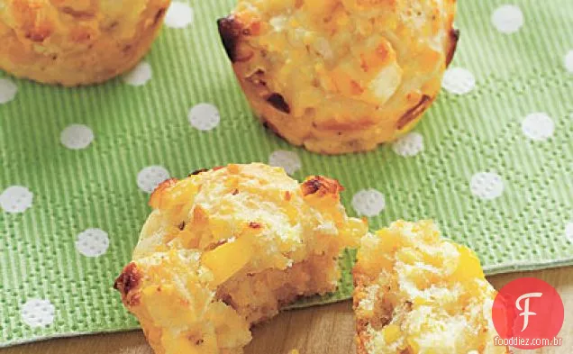 Mini Muffins de milho e Feta