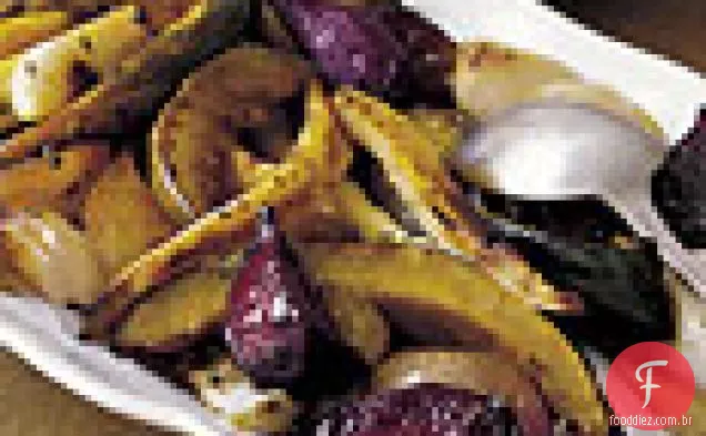 Herbed Assado Legumes De Inverno