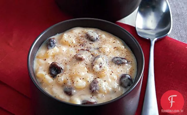 Rum-Raisin Arborio Pudim