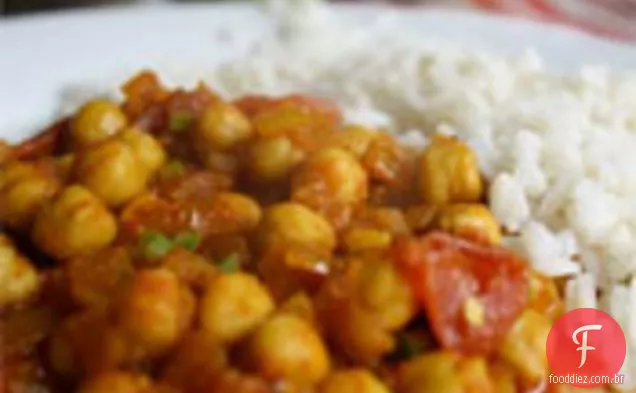 Jantar Esta Noite: Channa Masala