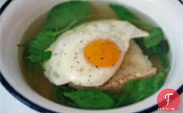 Jantar Esta Noite: Sopa De Ovo Frito Provençal