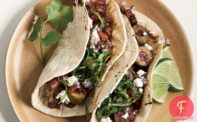 Steak Picadillo Soft Tacos