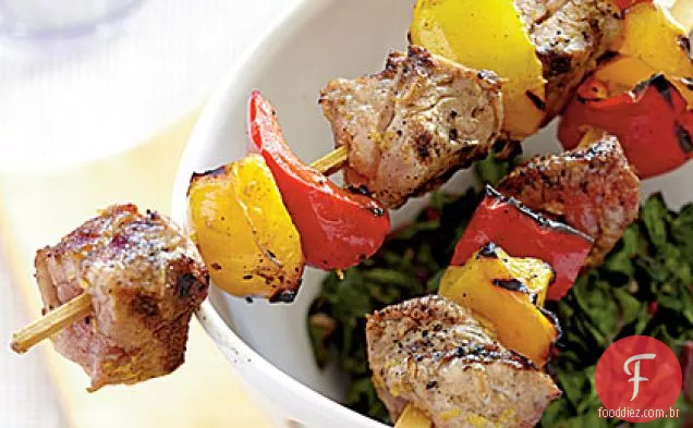 Kebabs De Porco Toscano
