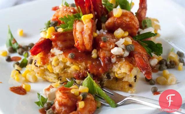 Melado Camarões & Polenta