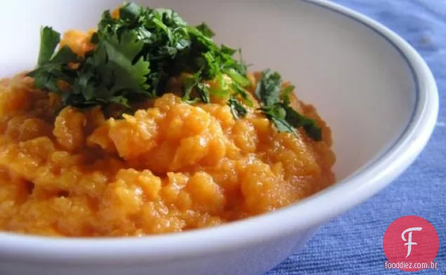 Jantar Esta Noite: Purê De Batata Doce