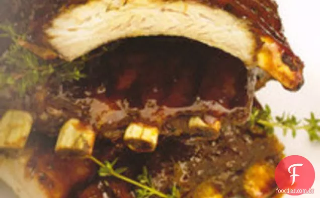Cozinhe o livro: costelas de volta do bebê com tomilho
